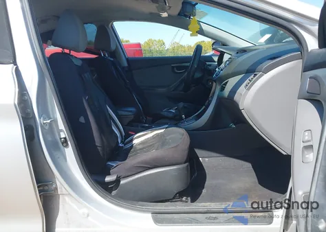 2013 Hyundai Elantra Gls из США, поврежденный, VIN KMHDH4AE5DU743954